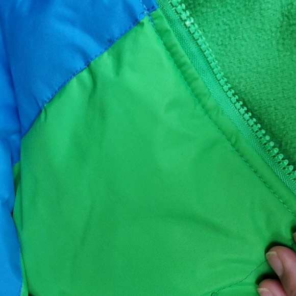 Nordstrom Operation Warm made just for you green and blue winter jacket … - Picture 4 of 4
